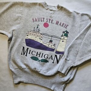 Vintage | Sault Ste Marie Michigan Sweatshirt